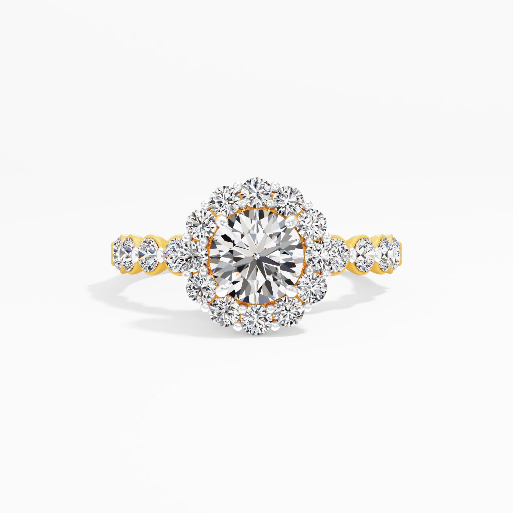 Velvet Whisper Solitaire Engagement Ring