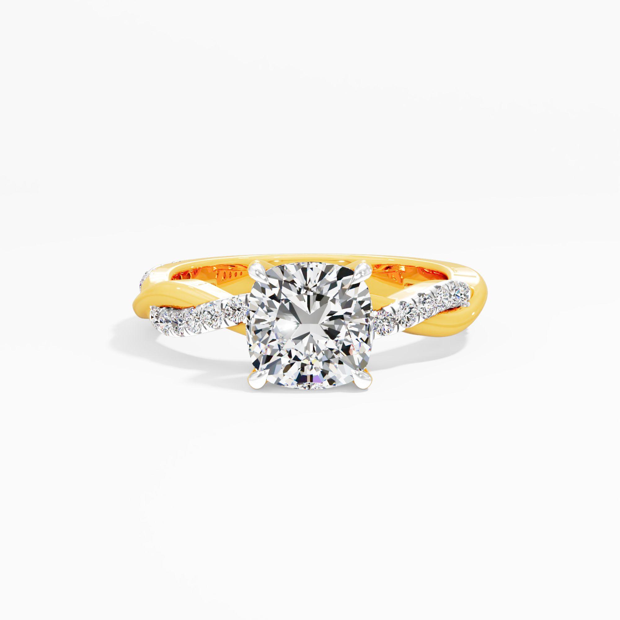 Bloomstone Ring Solitaire Engagement Ring