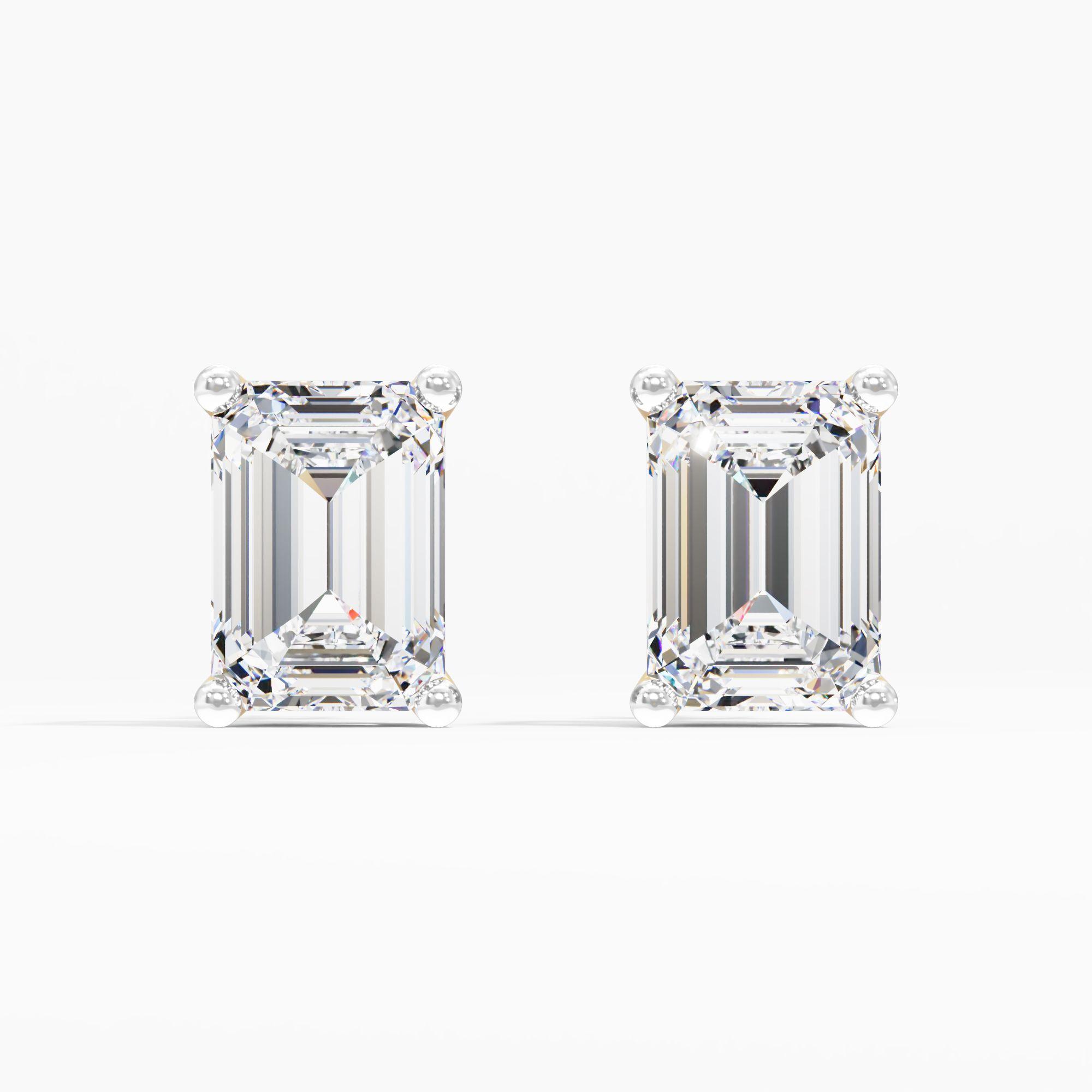 Fleeting Fusion Solitaire Stud Earrings