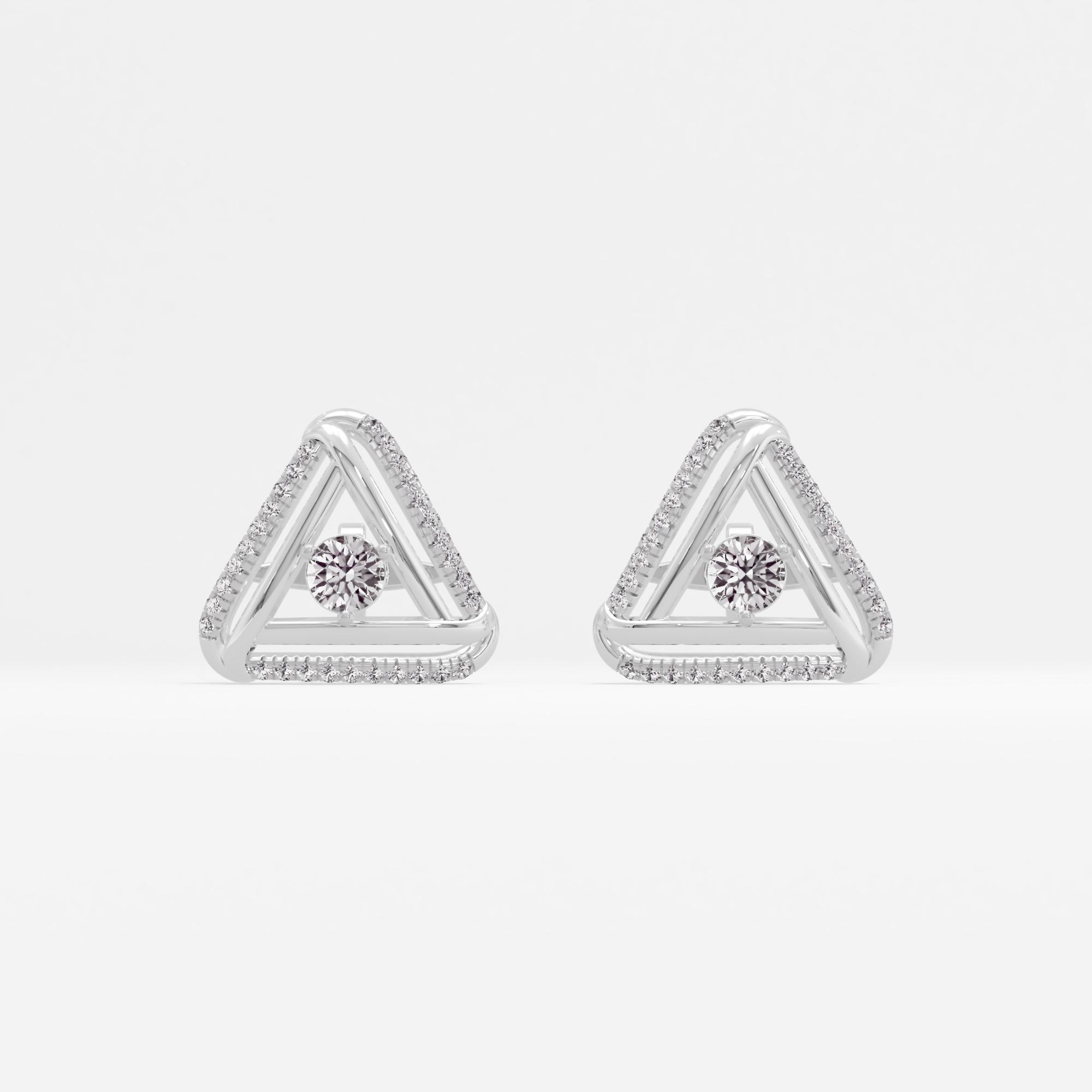 TriArtisanal Charm Solitaire Pendant