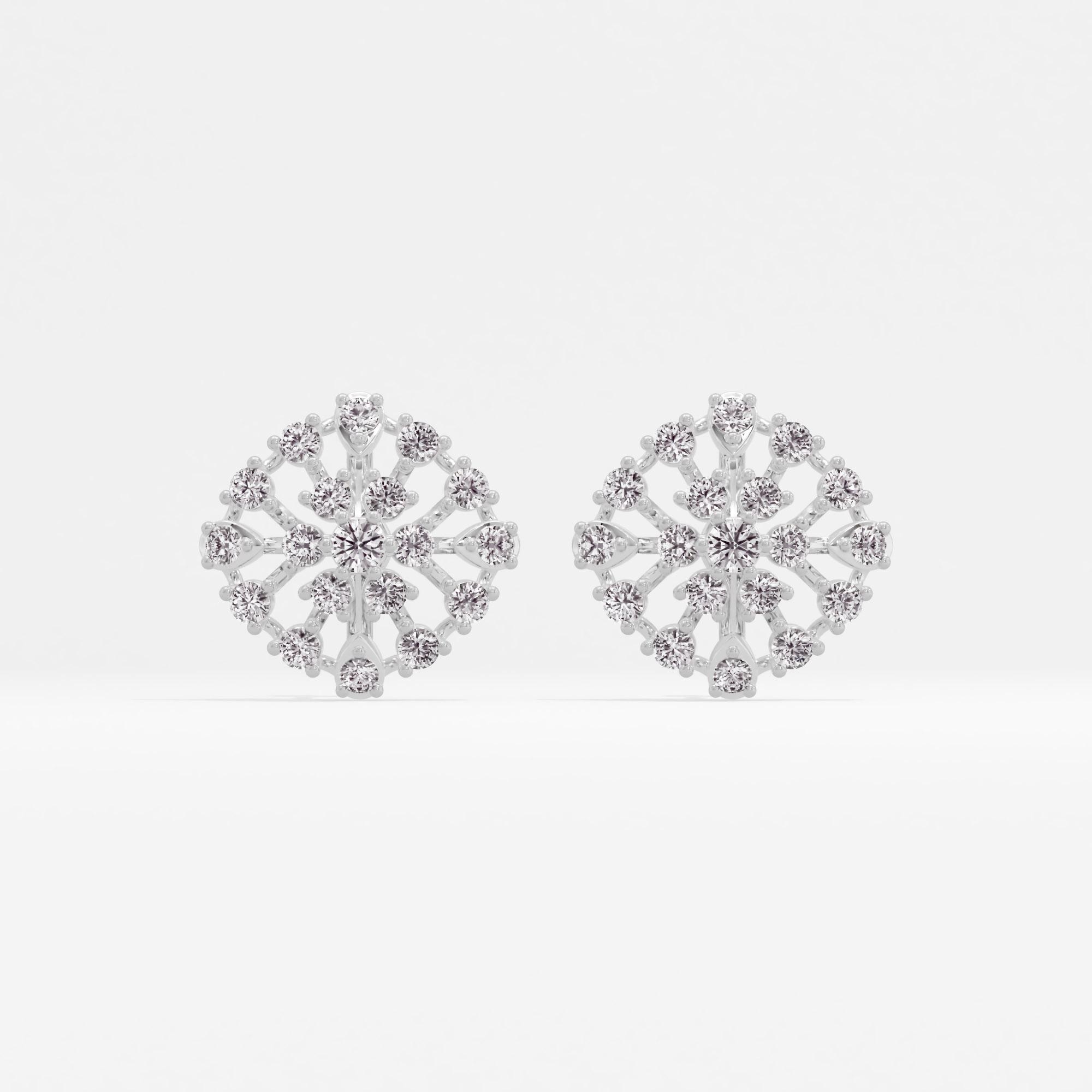 Twinkle Burst Cluster Stud Earrings