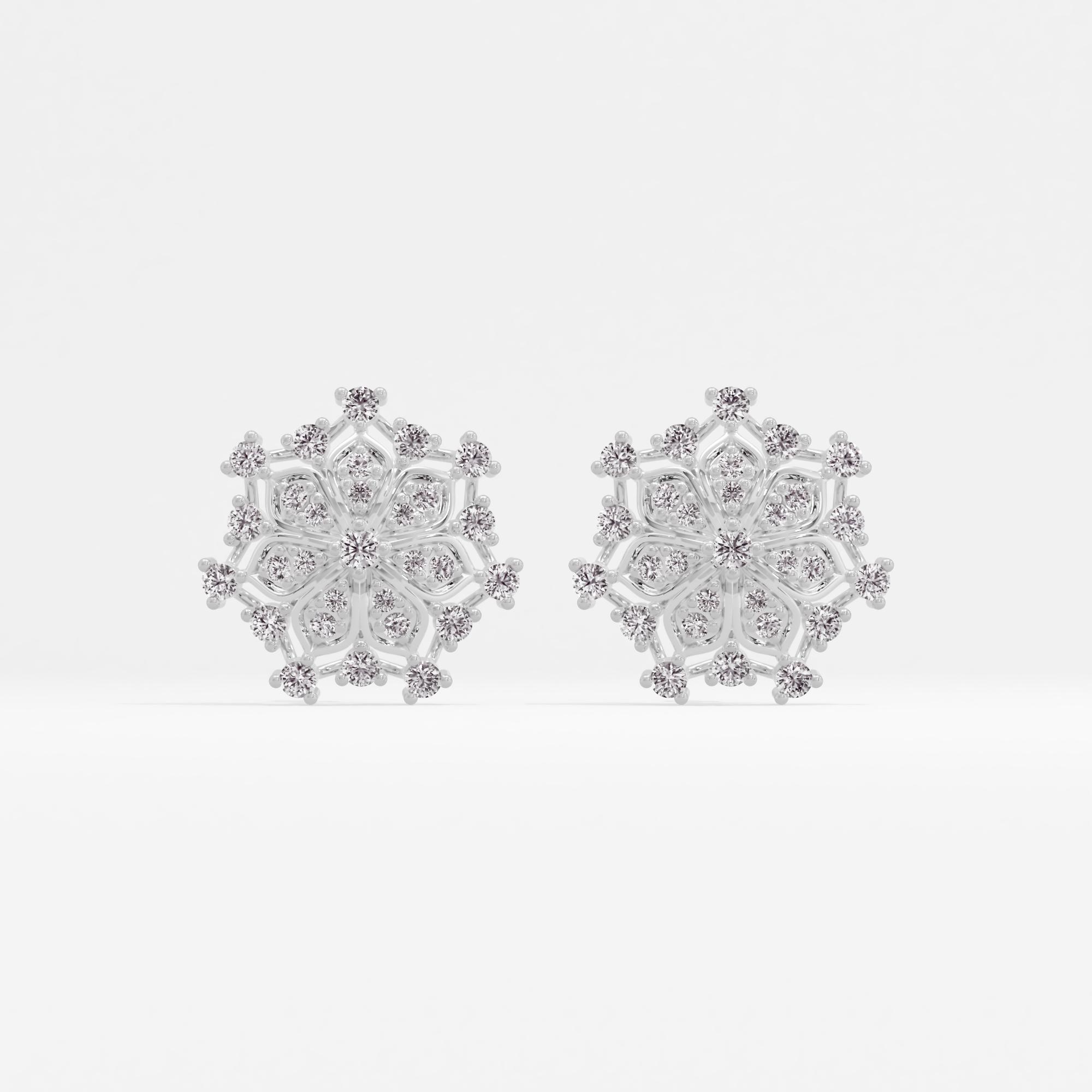 Heartbeat Luxurious Cluster Stud Earrings