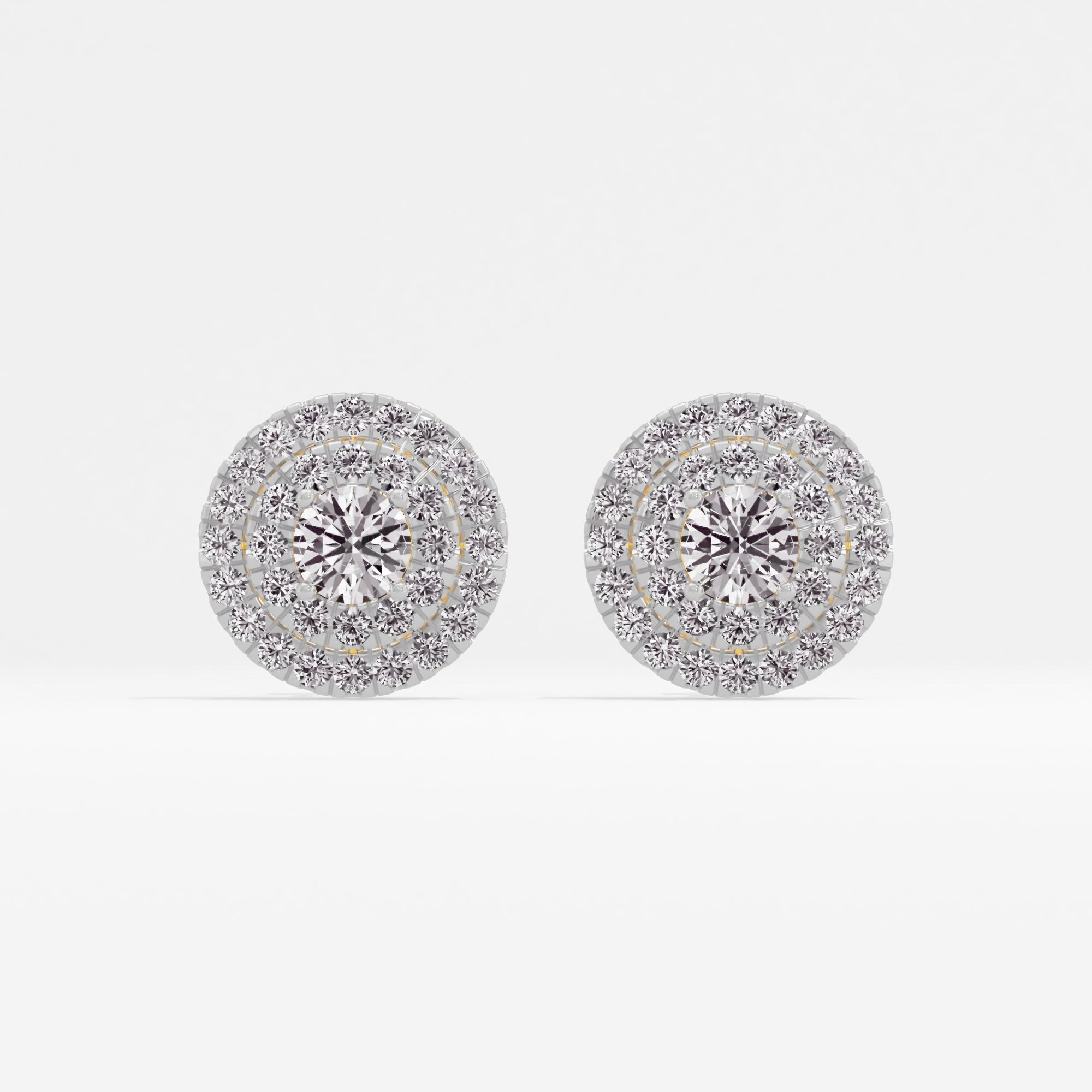 Bold Enchantment Halo Stud Earrings
