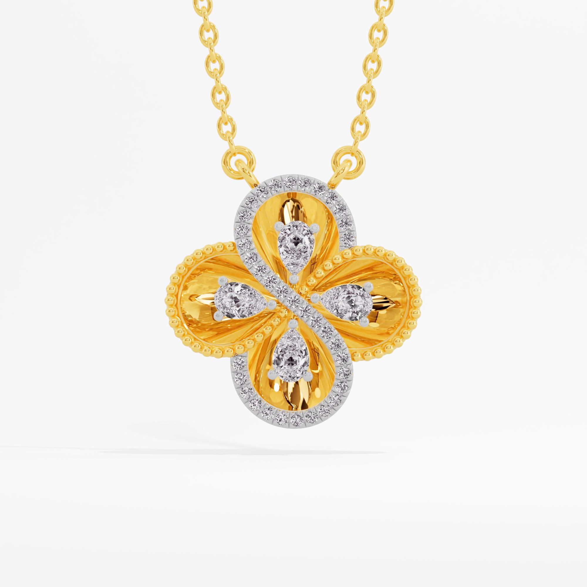 Pearl Budding Chain Necklace