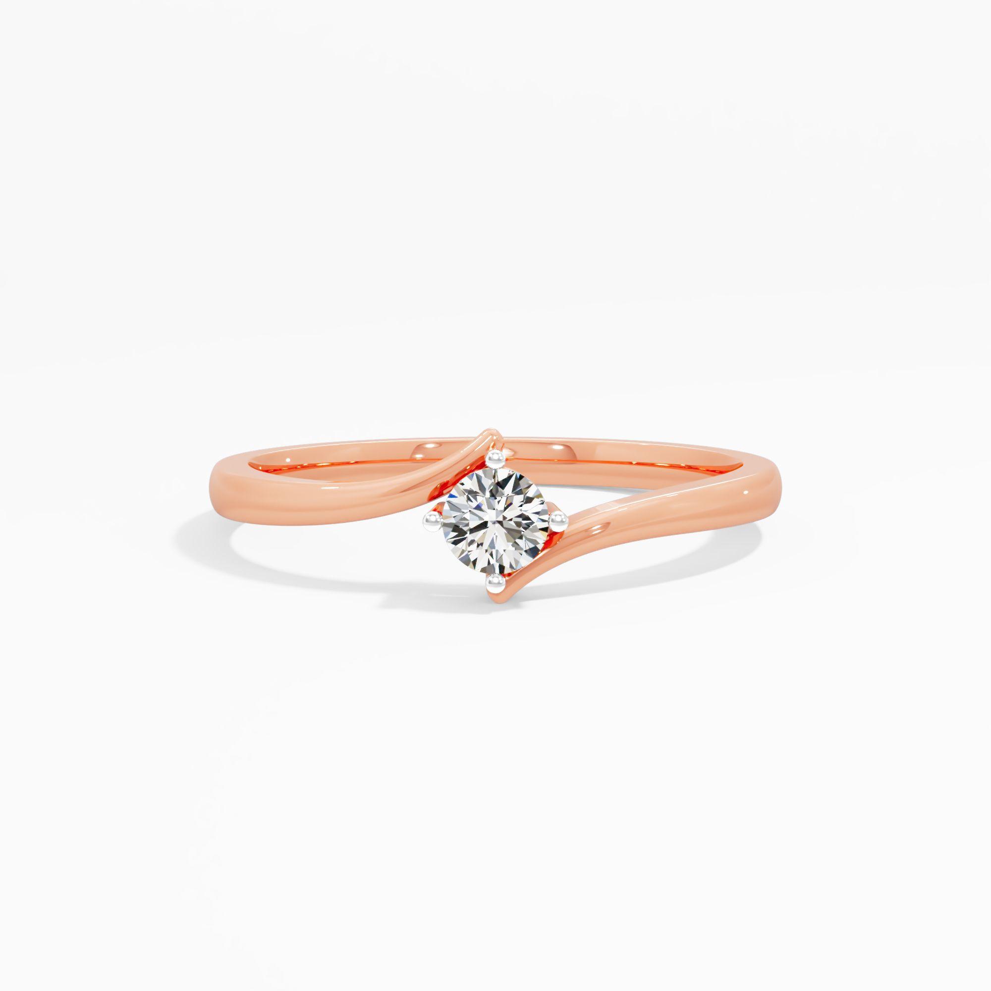 Whispers of Forever Solitaire Ring