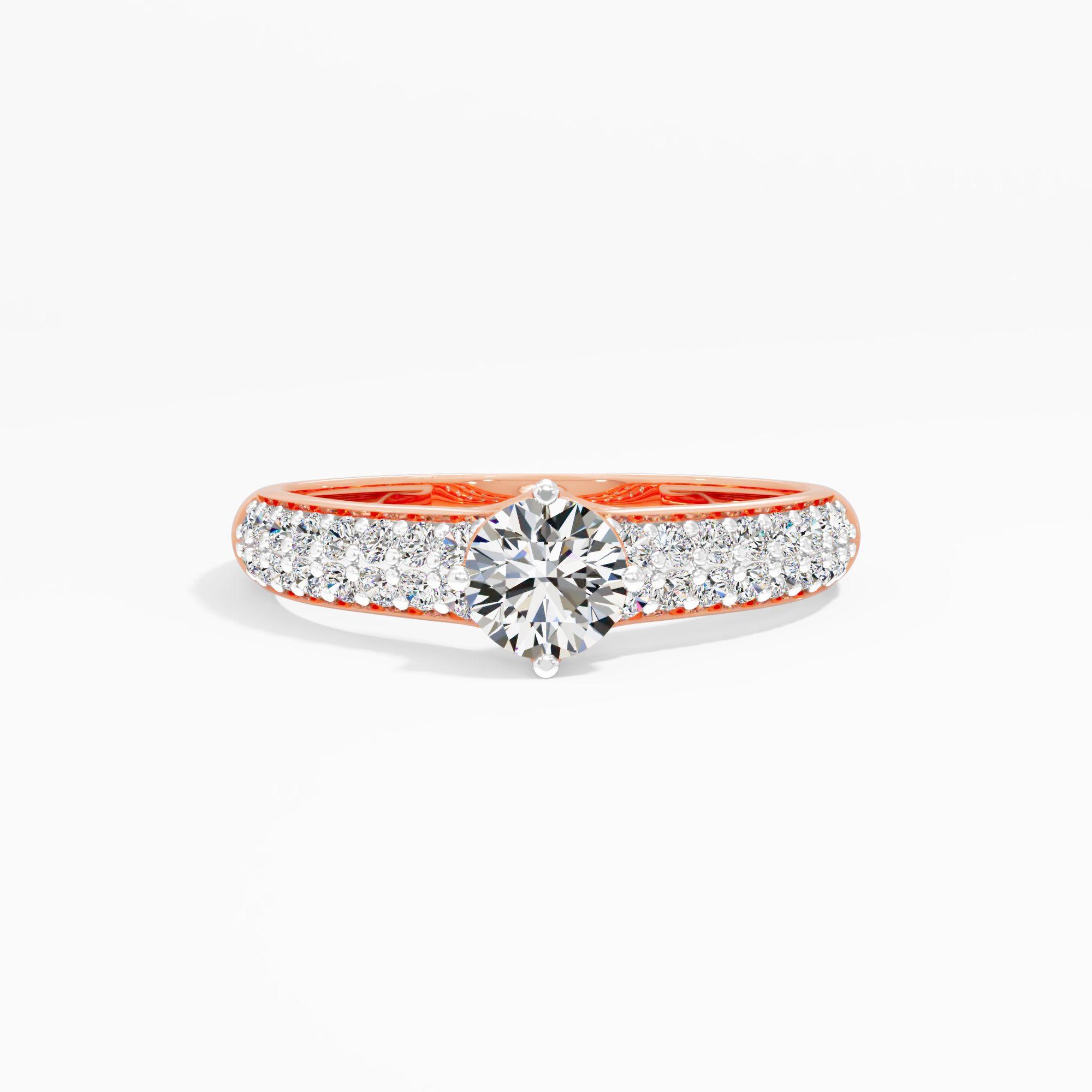 Luna Promise Solitaire Ring