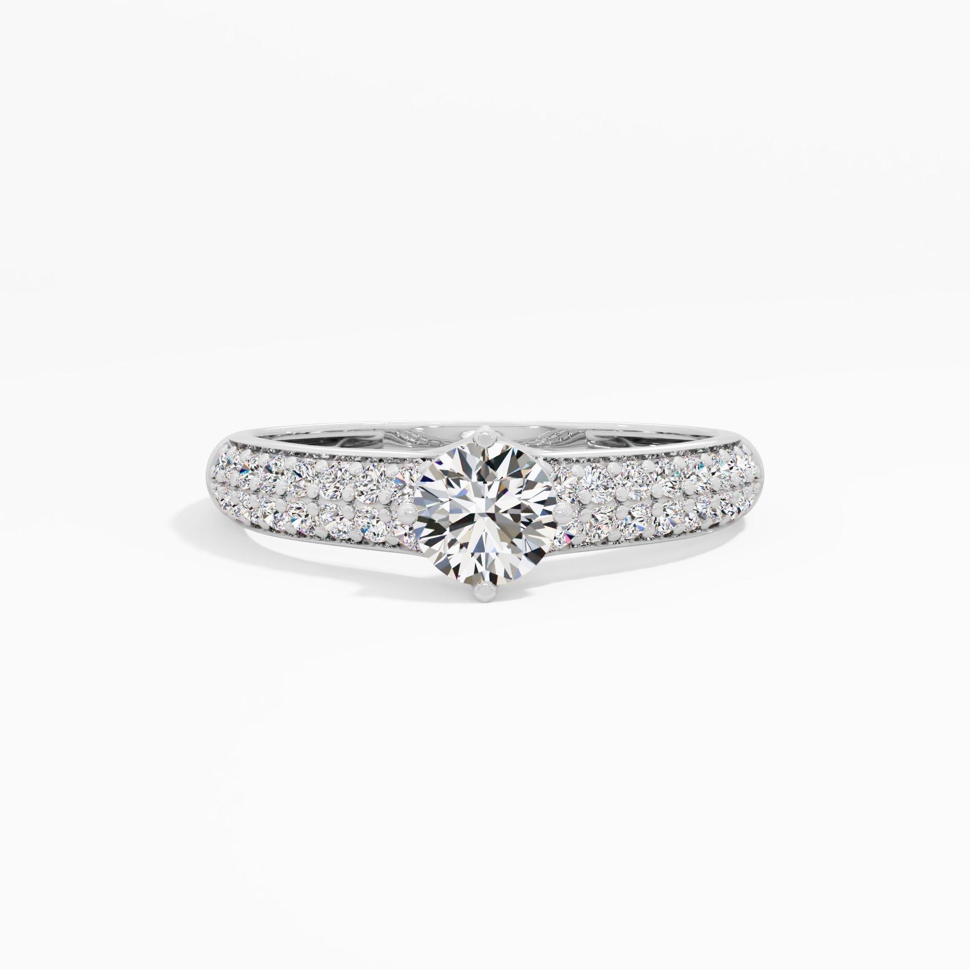 Luna Promise Solitaire Ring