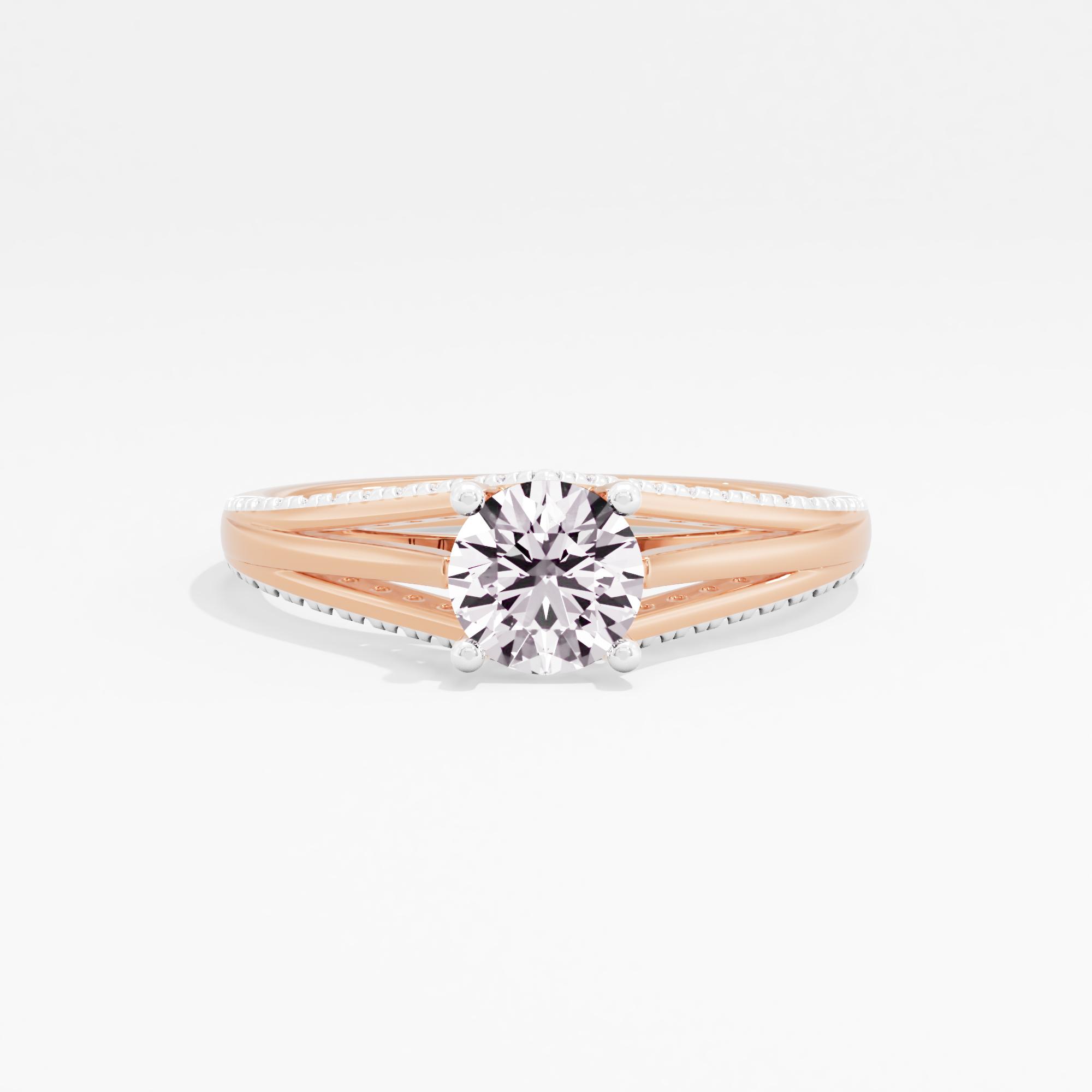 Royal Embrace Solitaire Ring