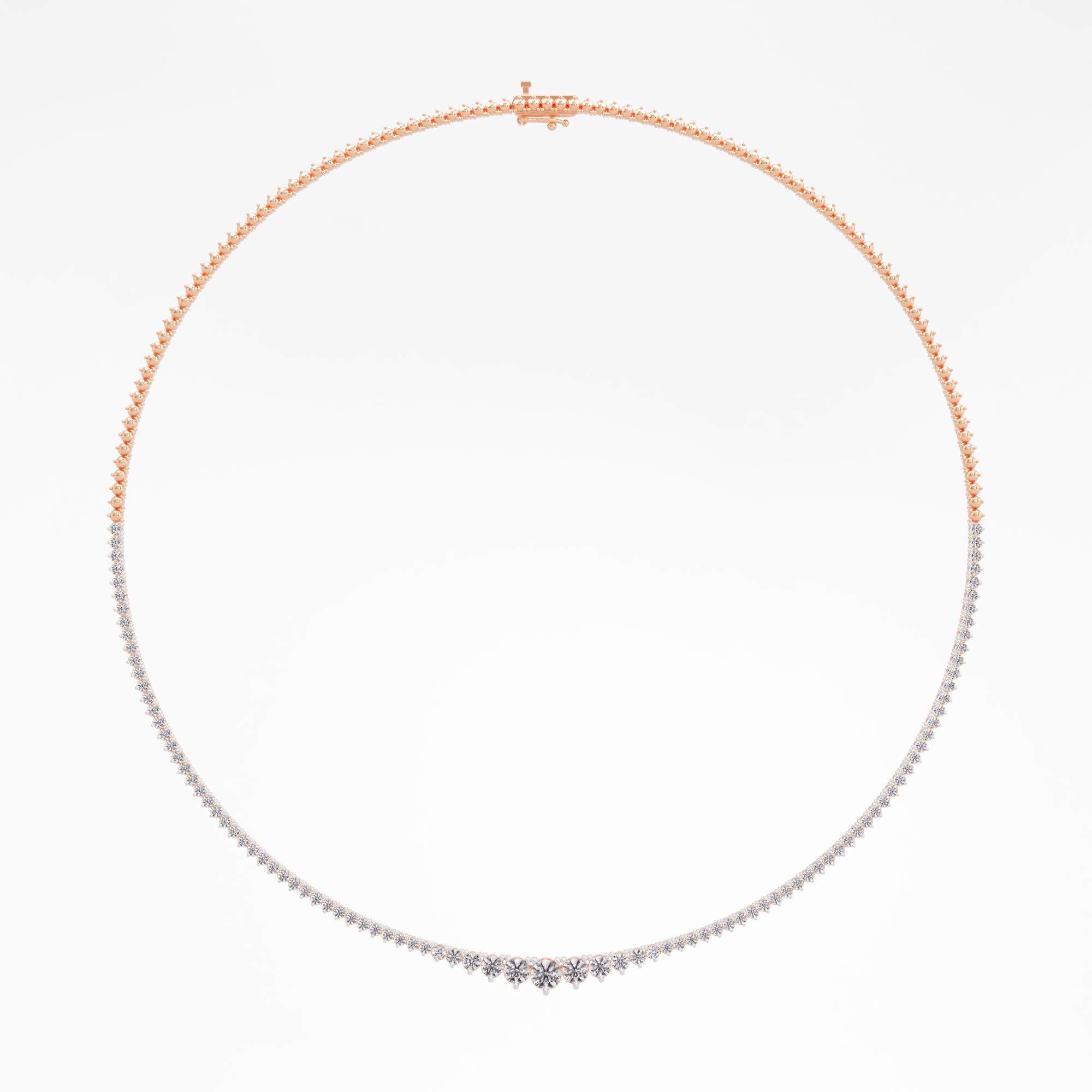 Twinkling Threads Tennis Necklace