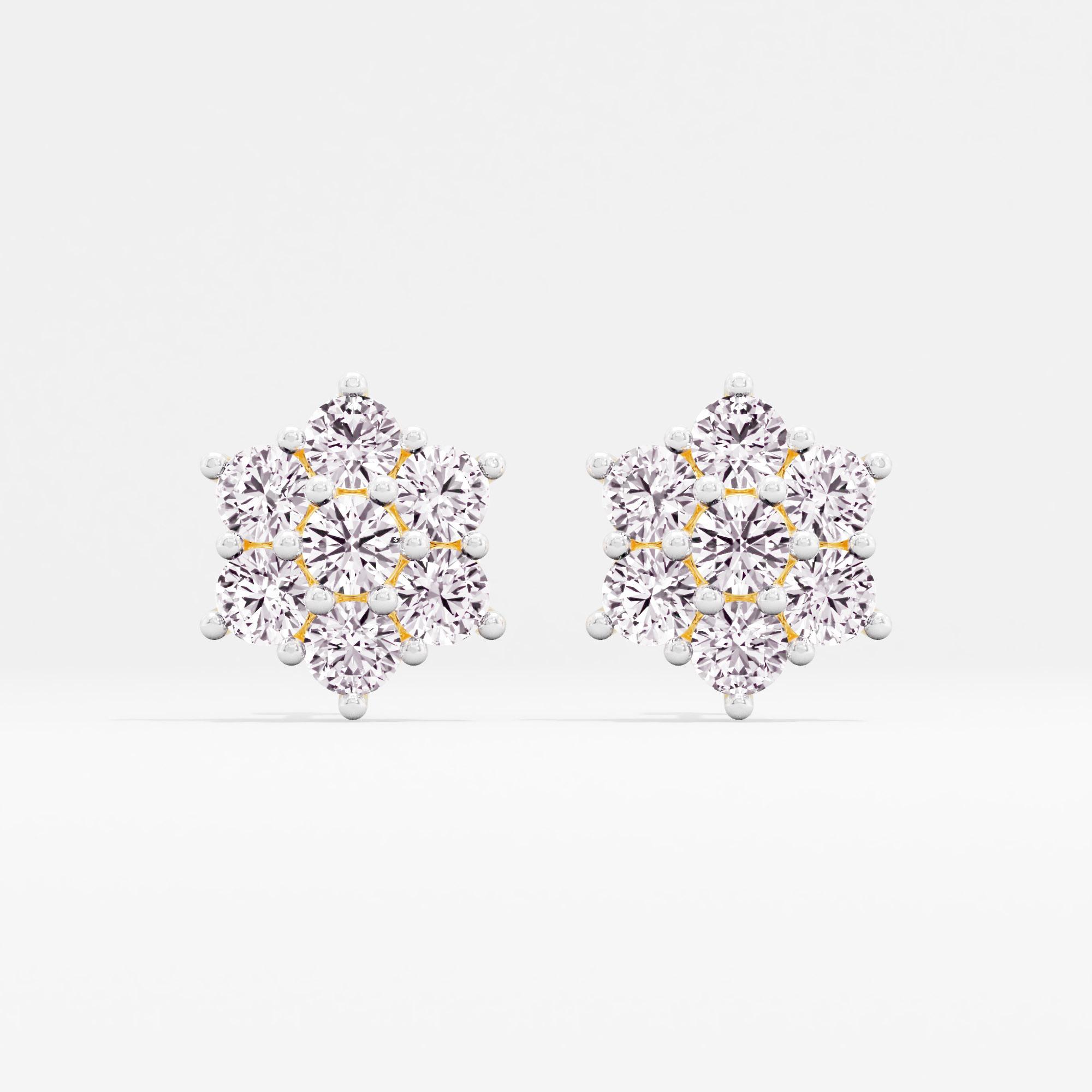 Simply Starstruck Cluster Stud Earrings