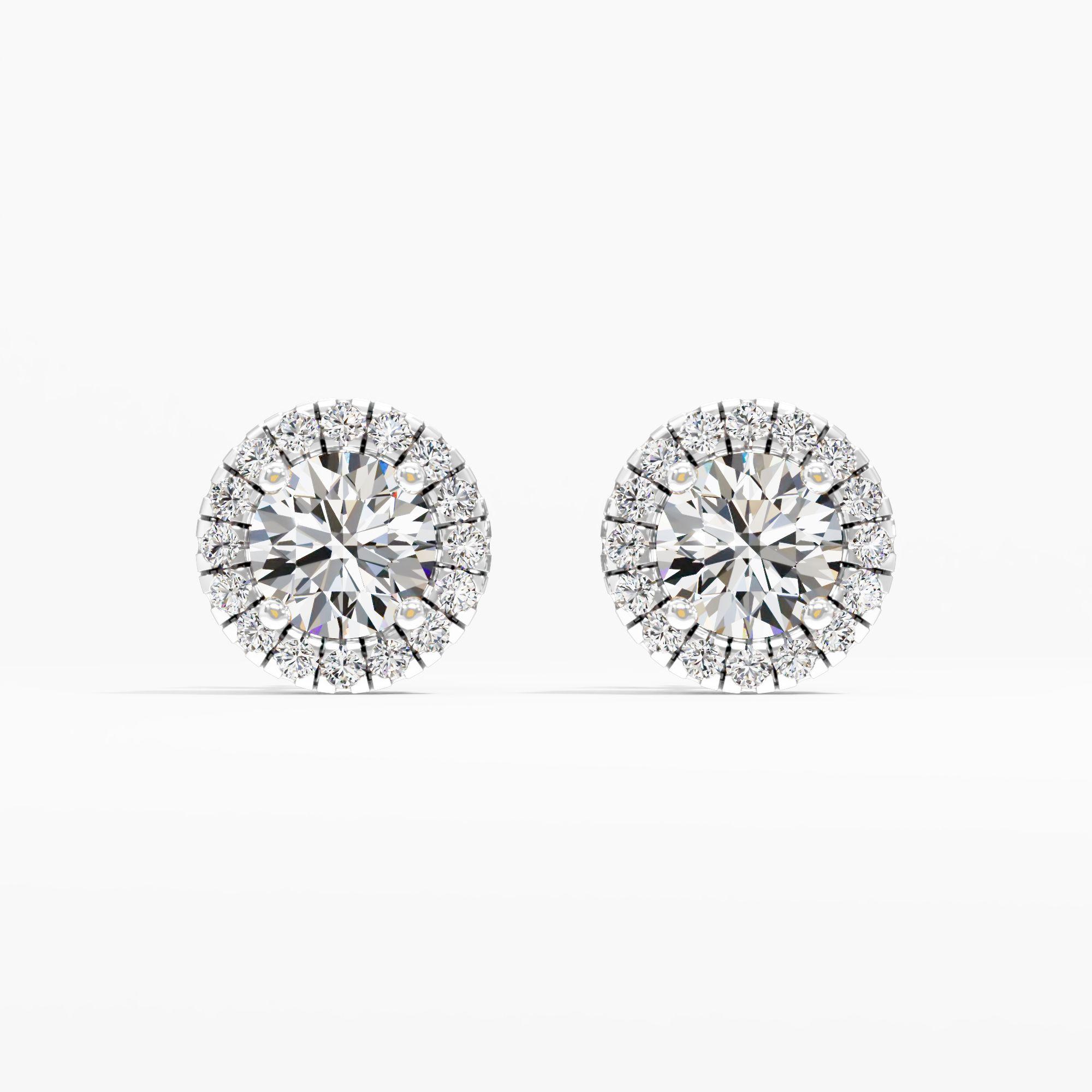Delight Glimmers Halo Stud Earrings