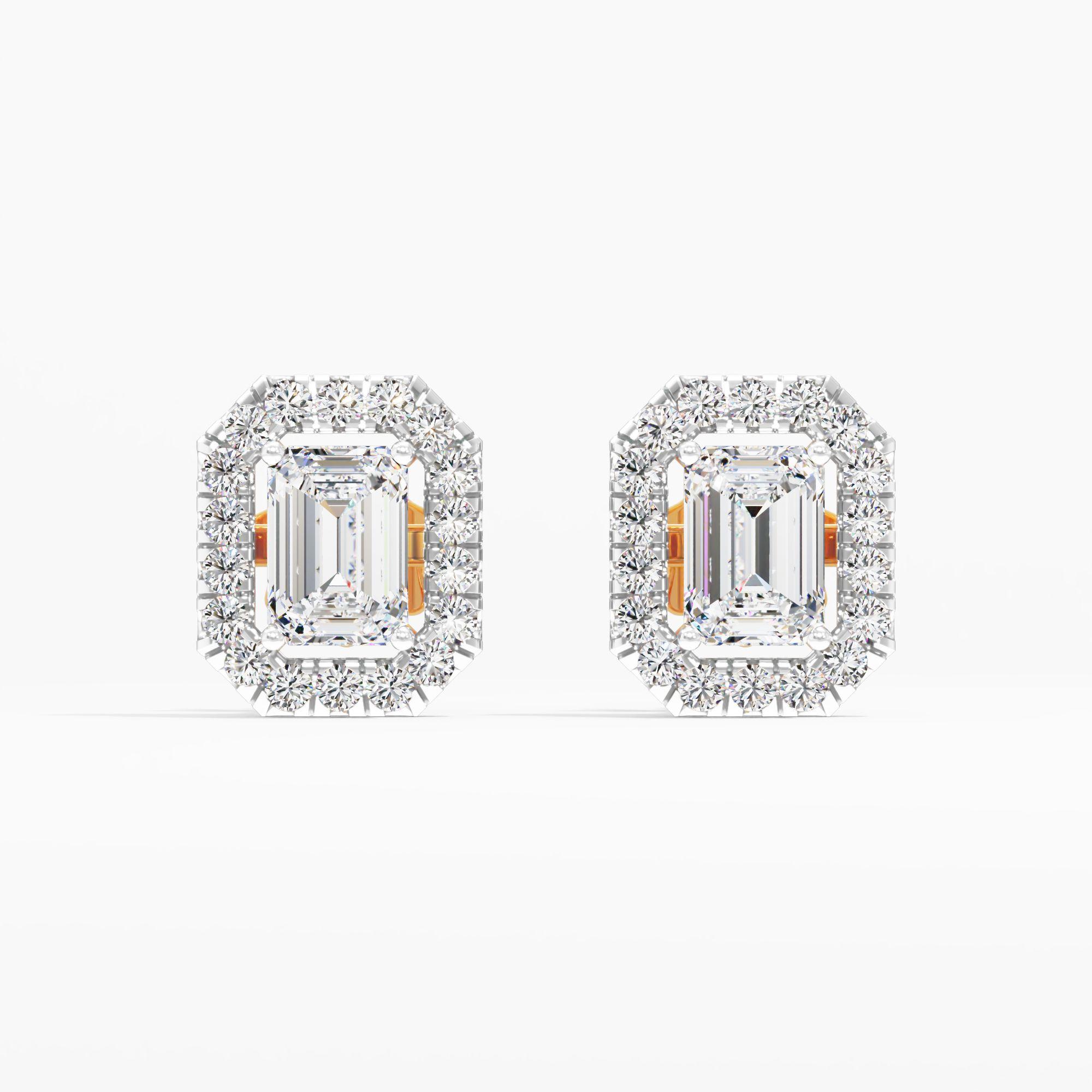 Elysian Light Halo Stud Earrings